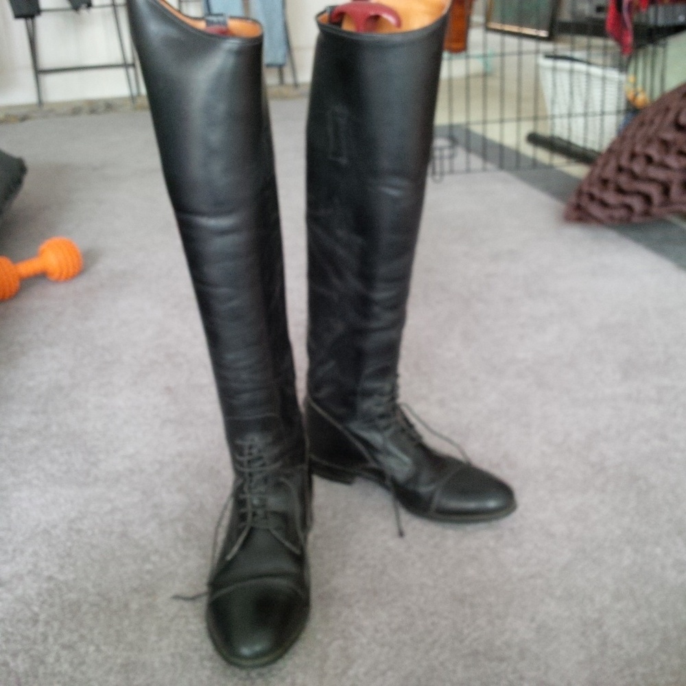 E Vogel Custom Field Boots (Black) EXCELLENT Cond.